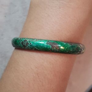 Sterling Silver Elephant Inspired Bracelet